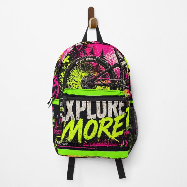 Item preview, Neon MTB Girl – Ride More Explore More designed and sold by Fextreme.