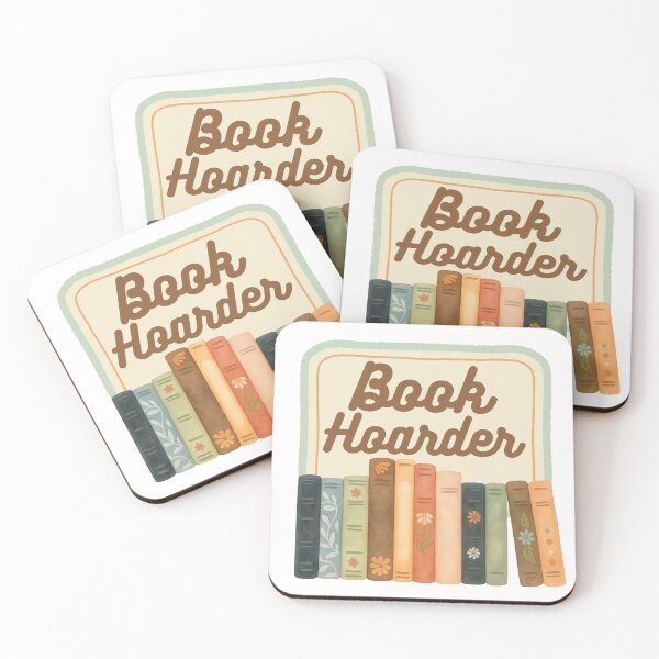 Item preview, Book Hoarder designed and sold by IdrisINK.