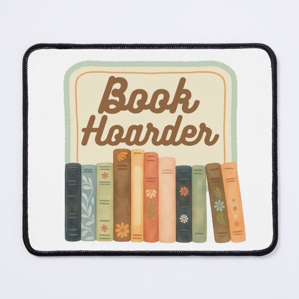 Item preview, Book Hoarder designed and sold by IdrisINK.