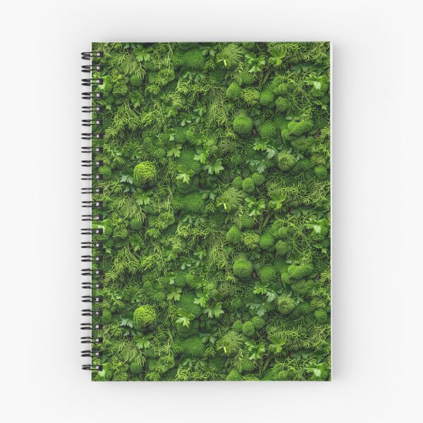 Item preview, Lush Green Moss and Tiny Forest Leaves Pattern designed and sold by NTGUILTY.