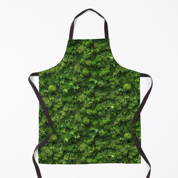 Item preview, Lush Green Moss and Tiny Forest Leaves Pattern designed and sold by NTGUILTY.