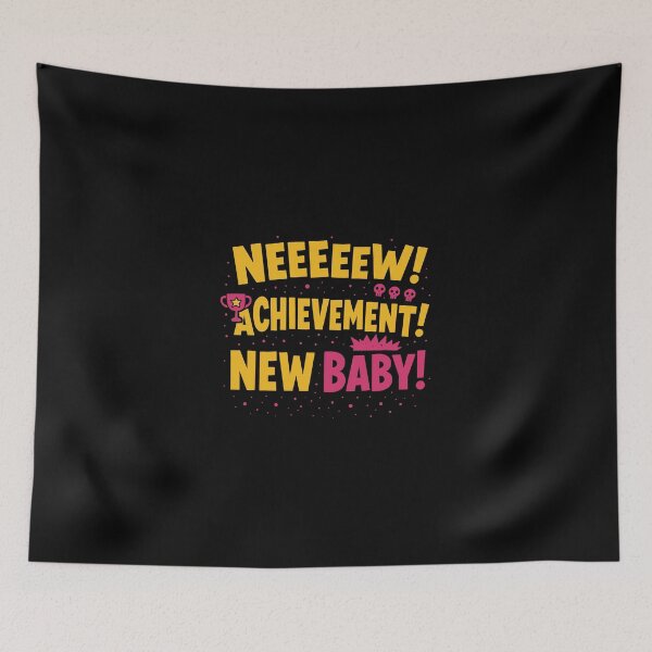 Item preview, Funny New Achievement! New Baby designed and sold by Schroedingerska.