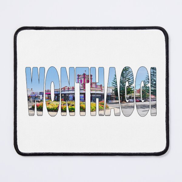 Item preview, WONTHAGGI - Victoria South Gippsland Shops and Flowers Main Street designed and sold by Adam Gormley.