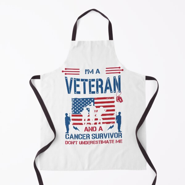 Item preview, I'm a veteran and a cancer survivor don't underestimate me designed and sold by HopeeART.
