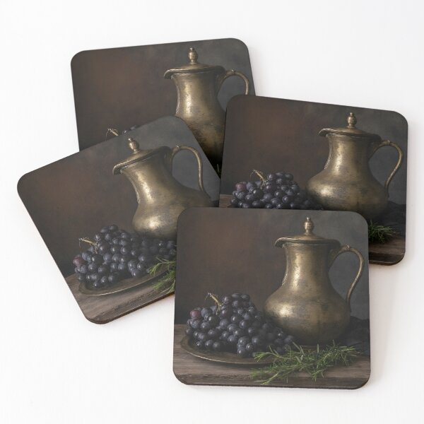 Item preview, Modern Heritage Still Life Grapes and Mahogany designed and sold by Glitchart66.