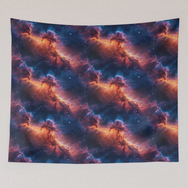 Item preview, Cosmic Nebula and Starry Night Space Pattern designed and sold by NTGUILTY.
