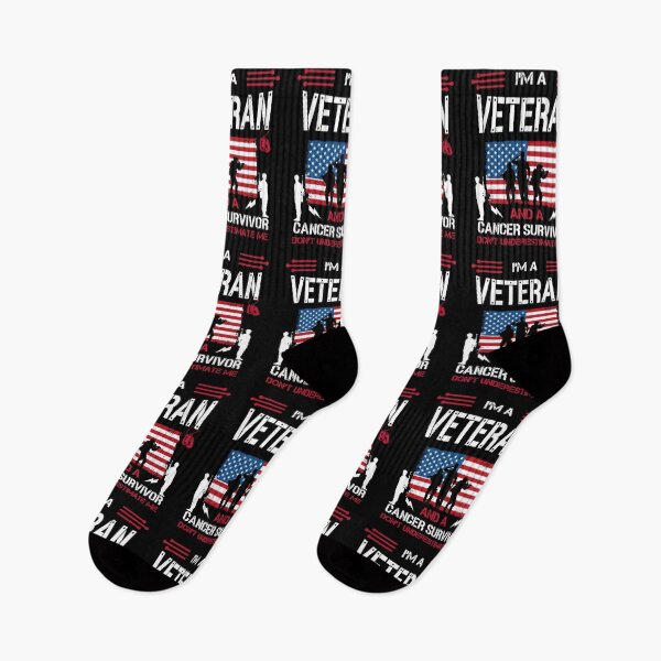 Item preview, I'm a veteran and a cancer survivor don't underestimate me designed and sold by HopeeART.