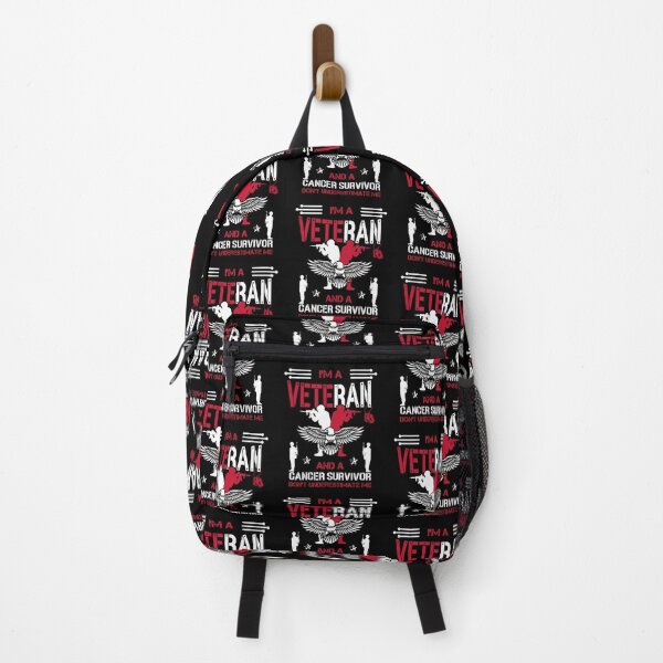 Item preview, I'm a veteran and a cancer survivor don't underestimate me designed and sold by HopeeART.