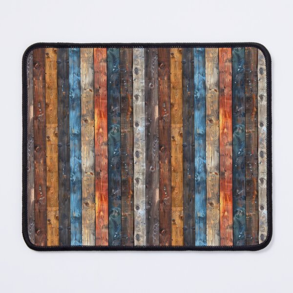 Item preview, Colorful Reclaimed Wood Planks Seamless Pattern designed and sold by NTGUILTY.