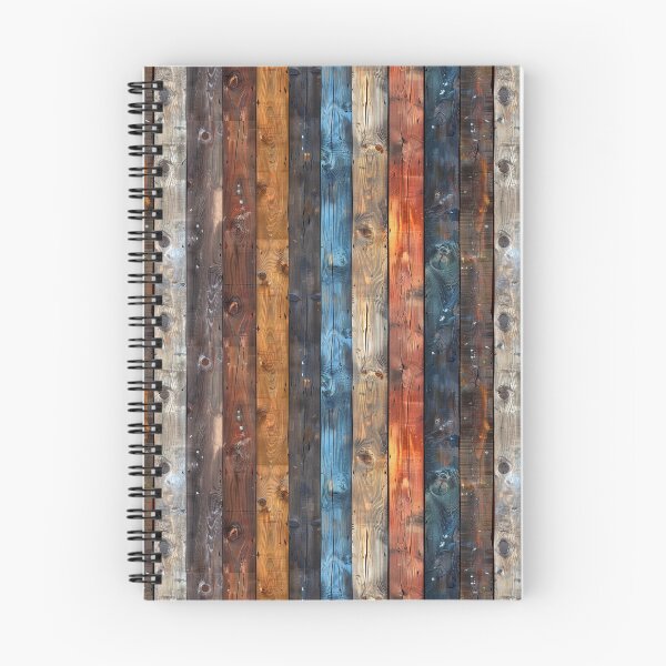 Item preview, Colorful Reclaimed Wood Planks Seamless Pattern designed and sold by NTGUILTY.