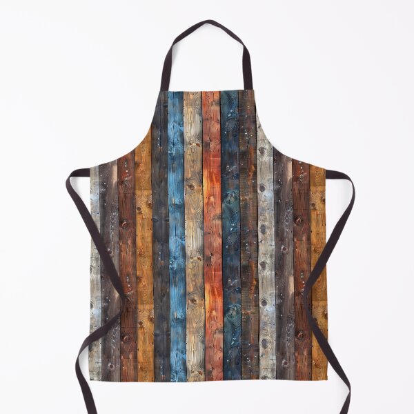 Item preview, Colorful Reclaimed Wood Planks Seamless Pattern designed and sold by NTGUILTY.