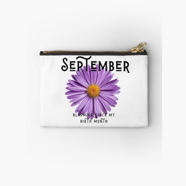Item preview, September Birth Flower Aster - Blooming Since My Birth Month - Purple Floral Birthday Gift designed and sold by Boundary100.