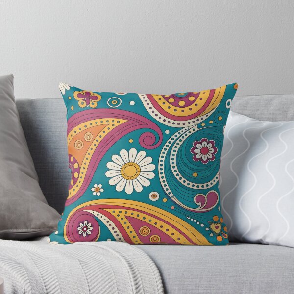 Artikelvorschau, Buntes Paisley-Muster entworfen und verkauft von trendspatterns.