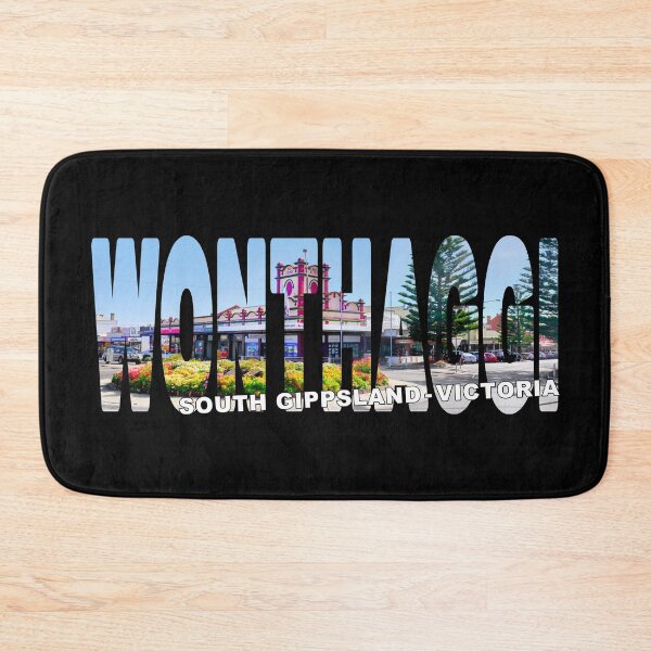 Item preview, WONTHAGGI South Gippsland Victoria - Shops and Flowers Main Street designed and sold by Adam Gormley.