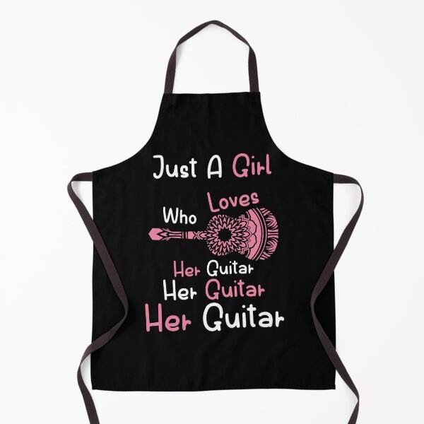 Item preview, Just A Girl Who Loves Her Guitar designed and sold by HopeeART.