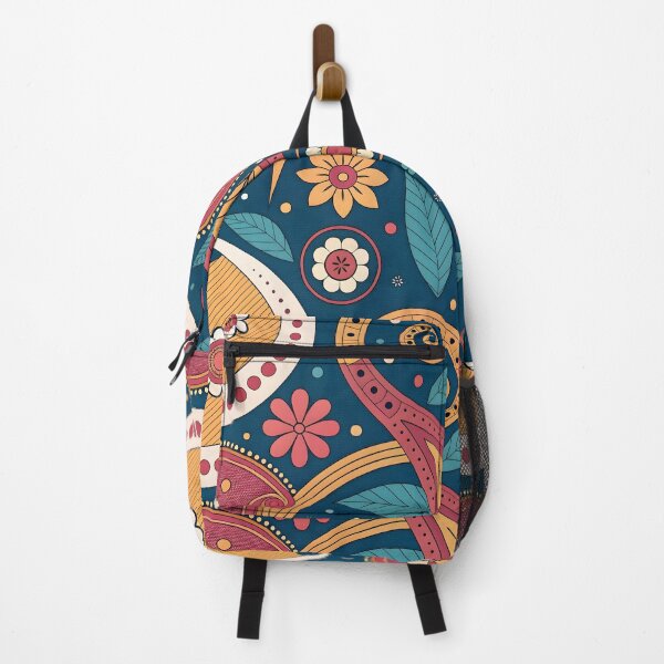 Item preview, Colorful paisley pattern with floral designed and sold by trendspatterns.