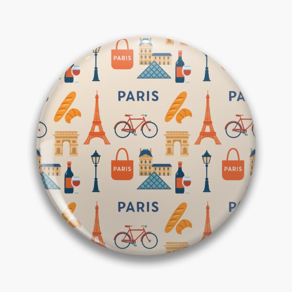 Item preview, Paris Moments Sticker Pack — Icons of the City of Light designed and sold by Yasmine Mohammed.