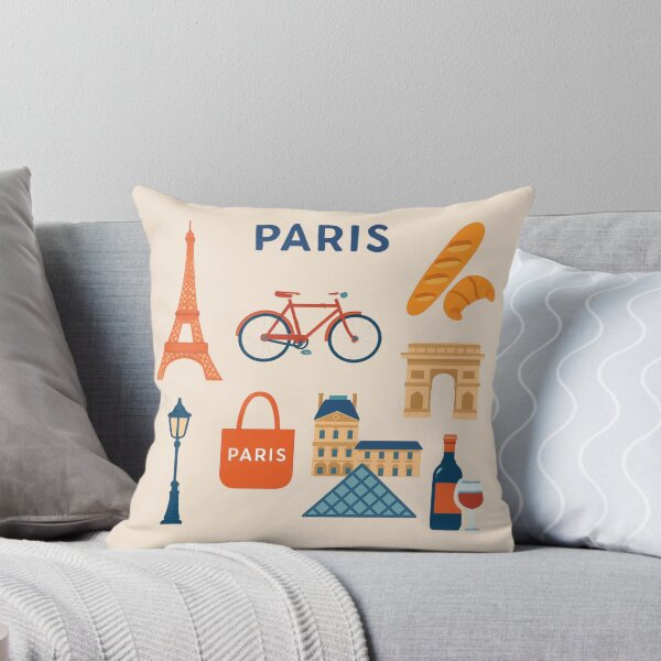 Item preview, Paris Moments Sticker Pack — Icons of the City of Light designed and sold by Yasmine Mohammed.