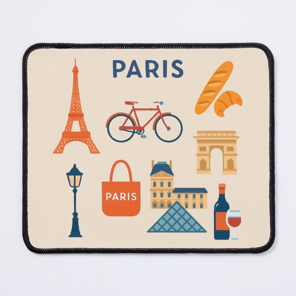 Item preview, Paris Moments Sticker Pack — Icons of the City of Light designed and sold by Yasmine Mohammed.