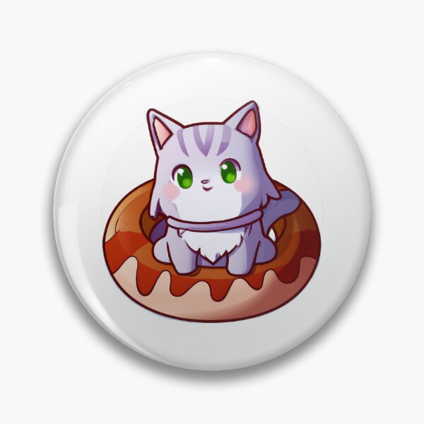 Item preview, Cat In Donut-Donut Cat designed and sold by Wiss2Arts.
