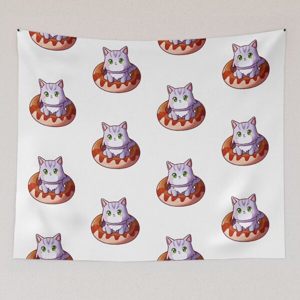 Item preview, Cat In Donut-Donut Cat designed and sold by Wiss2Arts.