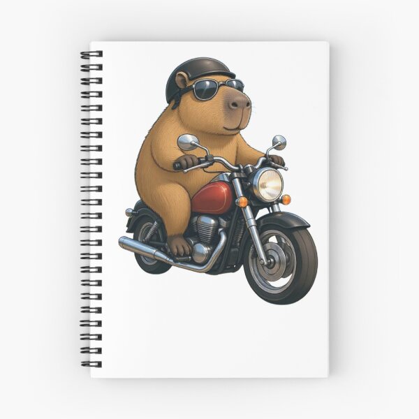 Item preview, capybara motorcycle designed and sold by Gokuxtreme.