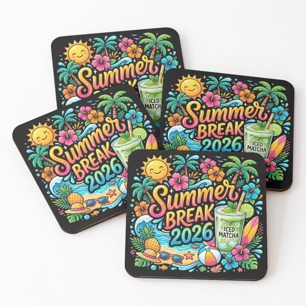 Item preview, Matcha Funny Summer Break 2026 Summer Vacation designed and sold by thebest-2studio.
