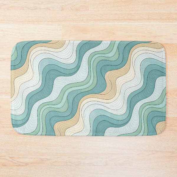 Item preview, Abstract wavy pattern designed and sold by trendspatterns.