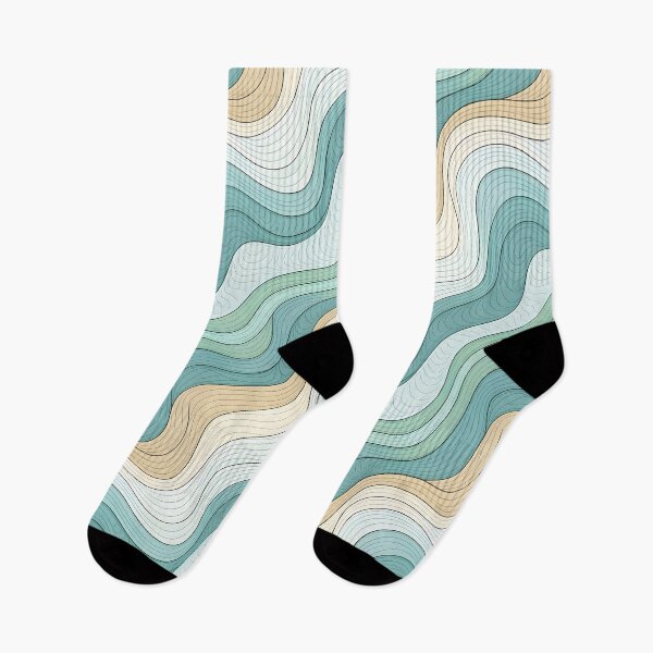 Item preview, Abstract wavy pattern designed and sold by trendspatterns.