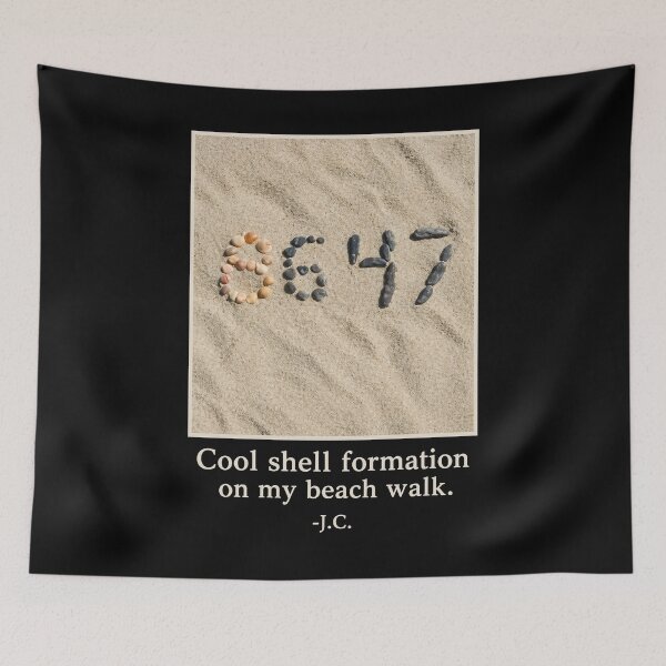 Item preview, 8647 Cool Shell Formation On My Beach Walk designed and sold by LOUP-SOLI.