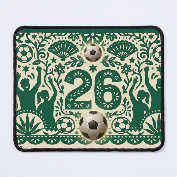 Item preview, Mexico 2026 Soccer Heritage Celebration Art designed and sold by rygenr8.
