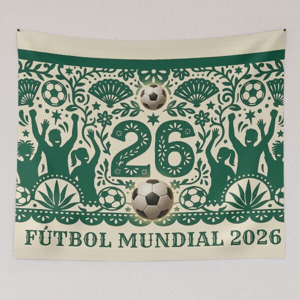 Item preview, Mexico 2026 Soccer Heritage Celebration Art designed and sold by rygenr8.