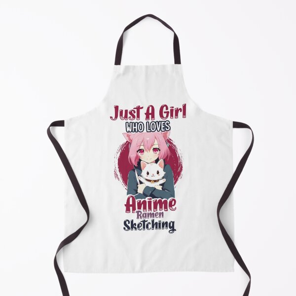 Item preview, Just A Girl Who Loves Anime Ramen And Sketching designed and sold by HopeeART.