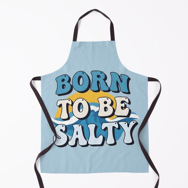 Item preview, Born to Be Salty – Coastal Identity Typography Design designed and sold by Sea Gem.