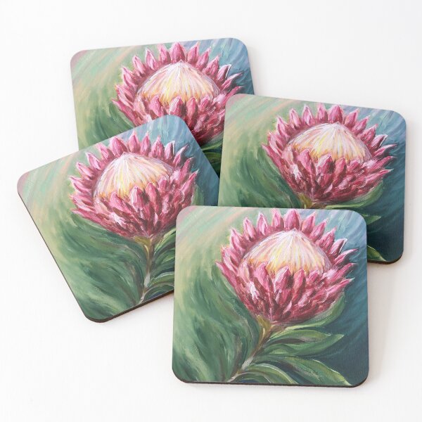 Item preview, Protea in full bloom designed and sold by Nikkiart24.redbubble.com.