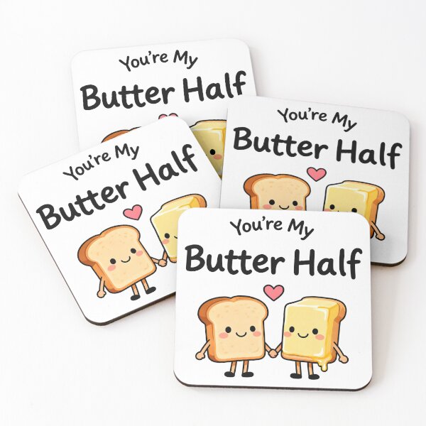Item preview, You’re My Butter Half designed and sold by NatalieJeans.
