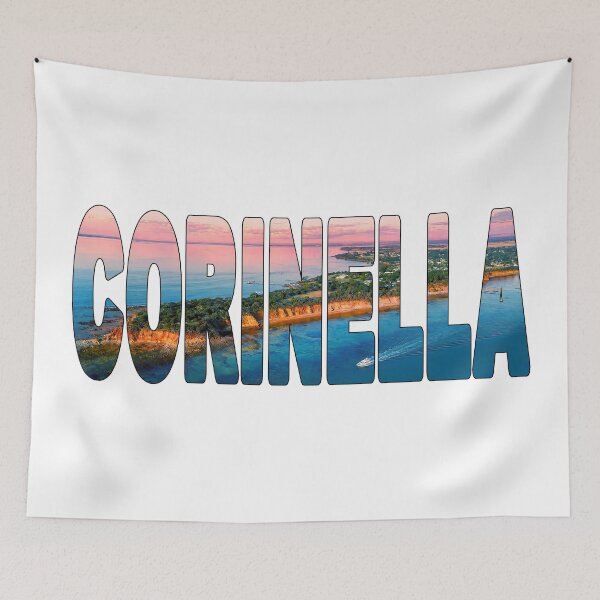 Item preview, CORINELLA - Victoria South Gippsland Western Port and Jetty Sunset Glow designed and sold by Adam Gormley.