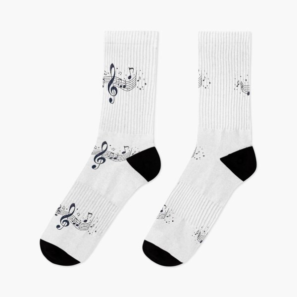 Item preview, Treble clef is a symbol of music - flying fluttering trails notes musical designed and sold by ArtEventET.