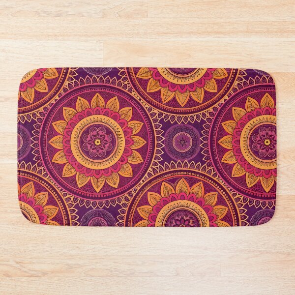 Item preview, Vibrant mandala pattern designed and sold by trendspatterns.