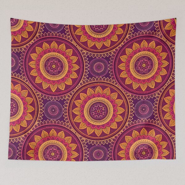 Item preview, Vibrant mandala pattern designed and sold by trendspatterns.