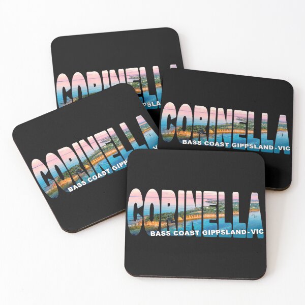 Item preview, CORINELLA Bass Coast Gippsland Victoria - Western Port and Jetty Sunset designed and sold by Adam Gormley.