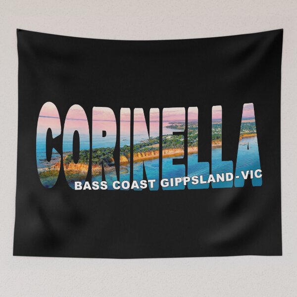 Item preview, CORINELLA Bass Coast Gippsland Victoria - Western Port and Jetty Sunset designed and sold by Adam Gormley.
