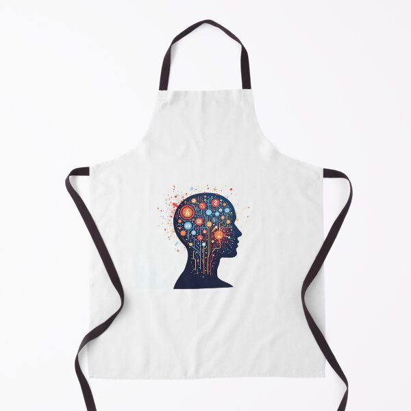 Item preview, Human brain - innovative concept idea with technological icons designed and sold by ArtEventET.