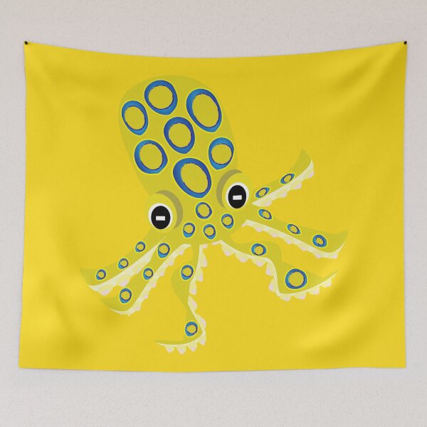 Item preview, Blue_Ringed Octopus designed and sold by ROSE ANN BANILAR.