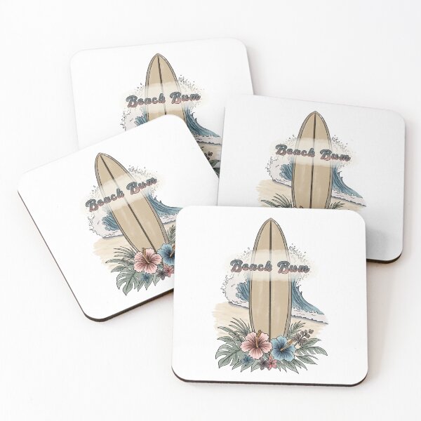 Item preview, Beach Bum Surf Board designed and sold by Doodloom.