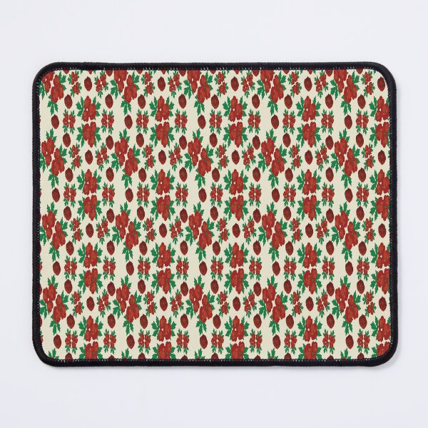 Item preview, Botanical Poppy Flower pattern on Beige designed and sold by PVTCreations.