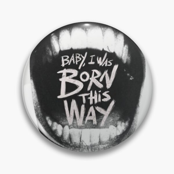 Item preview, Baby I Was Born This Way - Bold Identity Shout Typography designed and sold by benja-08.