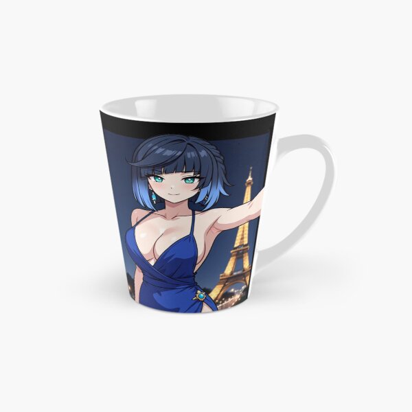 Item preview, Yelan Night Out in Paris Aesthetic Fan Art designed and sold by Jimakmo.