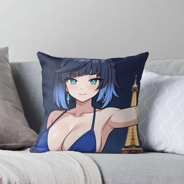 Item preview, Yelan Night Out in Paris Aesthetic Fan Art designed and sold by Jimakmo.