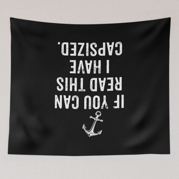 Item preview, If You Can Read This I Have Capsized - Funny Boat Sailing Captain Crew Gift designed and sold by anerahilsya.